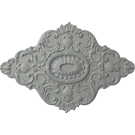 Ekena Millwork Ashford Ceiling Medallion, 42 3/4"W x 28 7/8"H x 1"P CM42X28AS